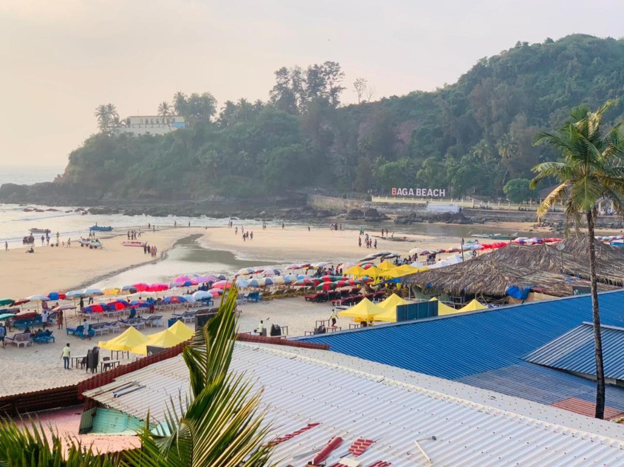 Baga Beach Sunset Hotel Exterior photo